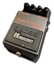 BOSS MT-2W Metal Zone Distortion Pedal 8058 Tested & Works