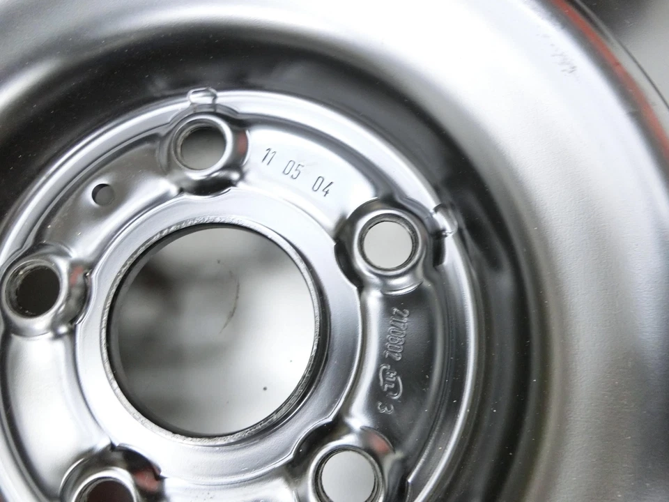 1x Komplettrad Ersatzrad Felge 125/70R17 5X114.3 für Toyota Avensis T25 06-08 - Bild 4 von 4