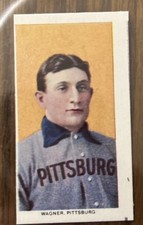 T-206 1910 Tobacco Card Rookie Card Reprint Honus Wagner RED BACK Pittsburgh. rookie card picture
