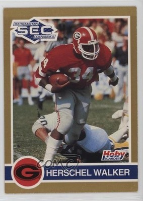 1991 Hoby Stars of the SEC Herschel Walker #125 1fb7