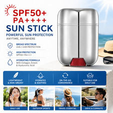 SPF50 PA   Sun Stick Sunscreen, Portable Face UV Protection, Non-Greasy