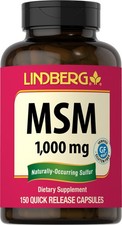 MSM Supplement 1000mg | 150 Capsules | Pills ...
