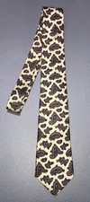 Marc Lewis 100% Italian Silk USA Made Paisley Print Men’s Tie