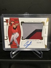 2022 Panini National Treasures - Rookie Material Signatures Connor Seabold #129