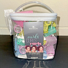 CONAIR ASSORTED SIZE BRUSH HAIR ROLLERS - 36 PCS. 61146