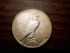 PEACE SILVER DOLLAR 1922 D UNC TONER NICE BETTER DATE 90% DOLLAR NICE COIN