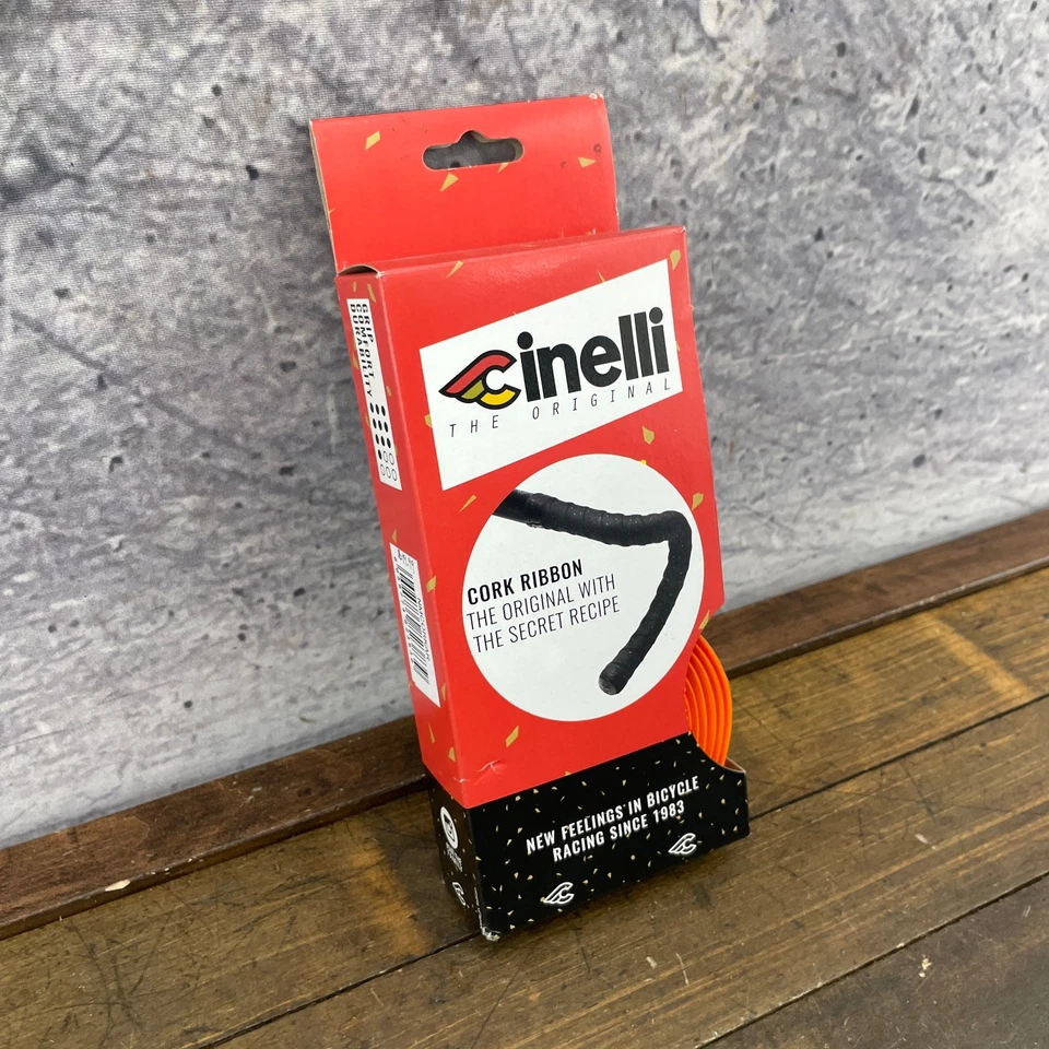 Vintage Cinelli Cork Ribbon Handlebar Tape Orange Bar Secret Recipe NOS New - Image 3 of 4