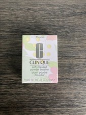 Clinique Soft Pressed Powder Blusher 02 Honey Blush Full Size 0.26oz NIB