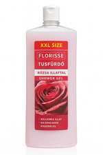 Florisse Rose XXL Shower Gel 1000ml – Moisturising Body Wash, Fresh Rose Scent 7.47 per litre