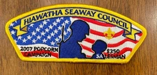 Mint 2007 Hiawatha Seaway Council Popcorn Council Strip