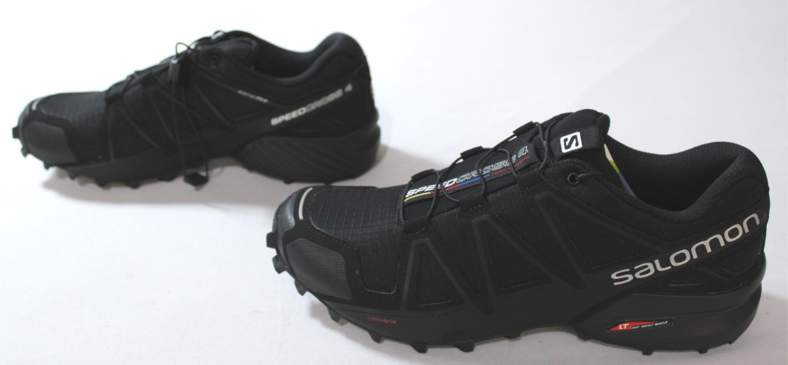 Scarpe da trail running Salomon Speedcross 4 da donna CD4 nero nero metallizzato US:9 5