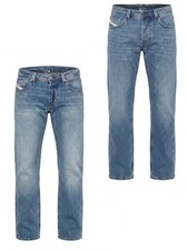 Diesel - Herren Regular Straight Fit Jeans - ...