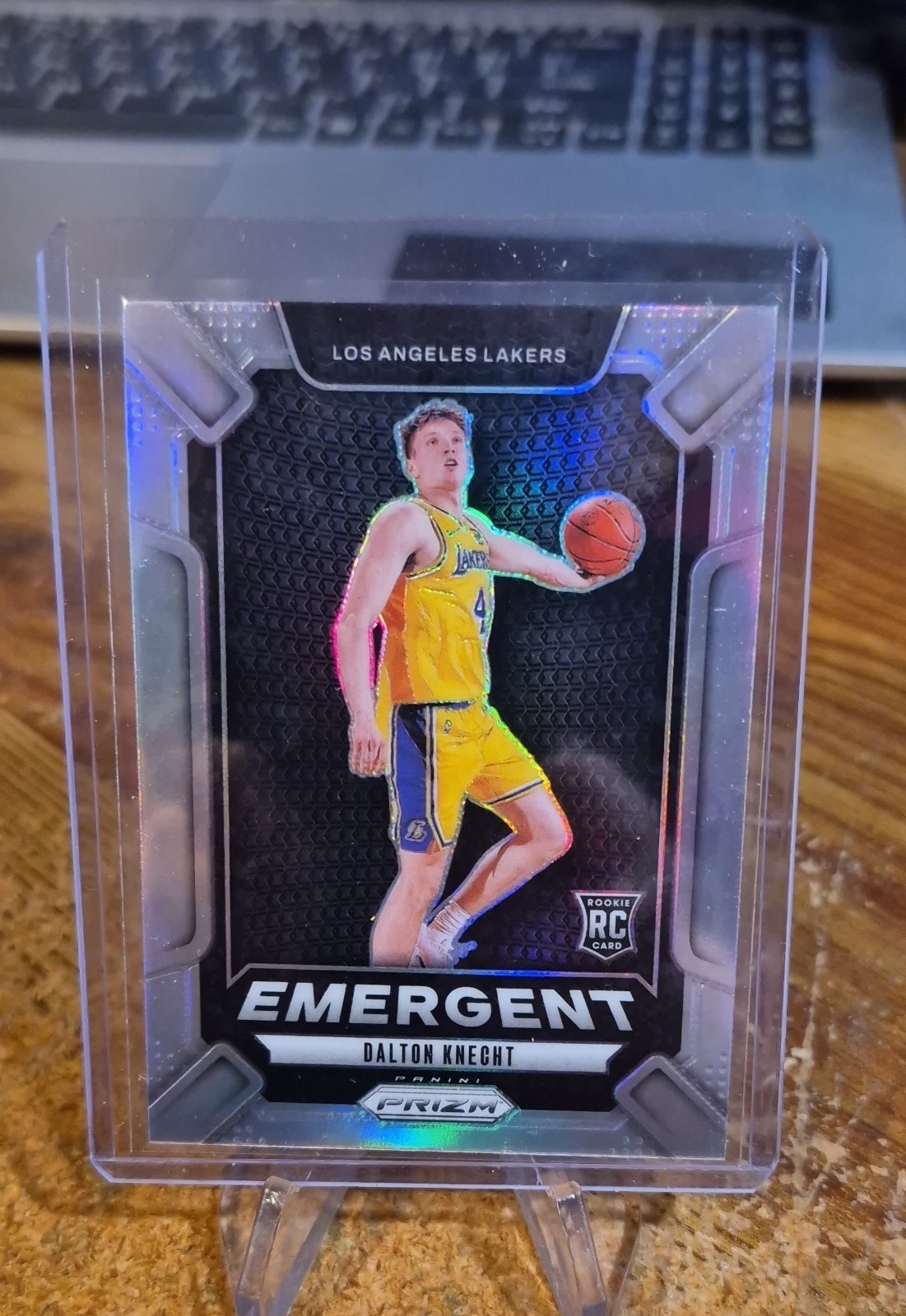 2024-25 Panini Prizm - Emergent Dalton Knecht #10 Silver Prizm (RC)