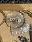 box of antique clock parts lot vintage — photo 8