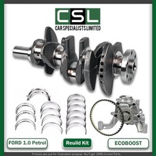 FORD ECOBOOST FOCUS 1.0 L M1DD CRANKSHAFT MAIN BIG END BEARINGS OIL PUMP REBUILD