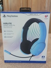 PDP AIRLITE Bluetooth Stereo Gaming Headset PS5/PS4 Noise Cancel Blue
