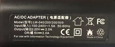 65W AC Charger Adapter for Lenovo Yoga 3 Pro-1370 1170 Yoga 3-1470 ADL-40WCC