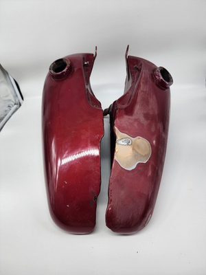 #ad 1975 84 Harley Davidson Bob Shovelhead Gasoline Tanks OEM $240.00