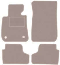 Velours-Fußmatten für: BMW 3er E93 Cabriolet (2004-2011), beige