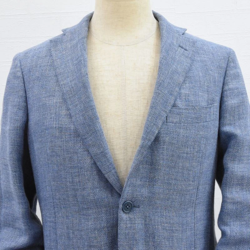 Jaqueta de verão de lã linho BELVEST ordem sob medida Beams em bom estado tamanho 46 - Imagem 3 de 4