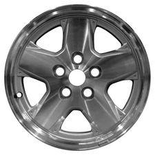 Refurbished 16x7 Machined Silver Wheel fits 2002-2007 Jeep Liberty 560-99075
