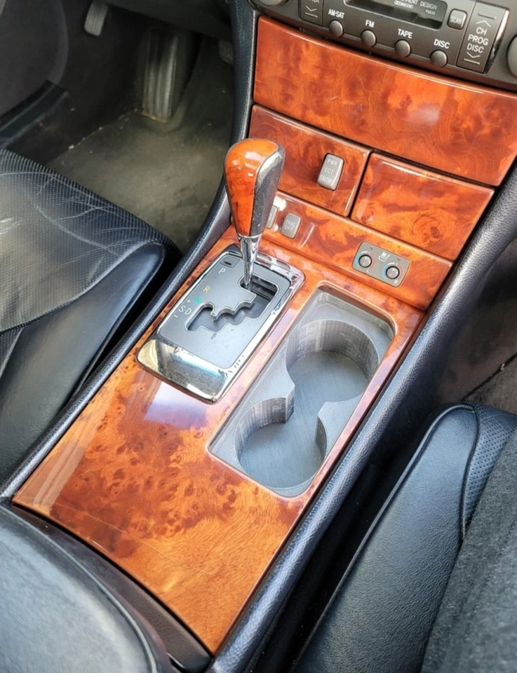 01-06 Lexus LS430 Bandeja de cenizas a portavasos conversión  Foto 2 de 2