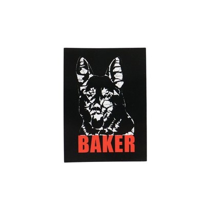 Baker Skateboards Sticker Bad Dawg 3'' x 4.25''