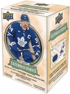 Upper Deck 2025-26 NHL Extended Series Mass Blaster