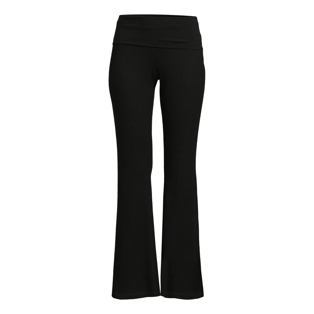 No Boundaries Foldover Flare Legging Pants Black XS, M, L, XL