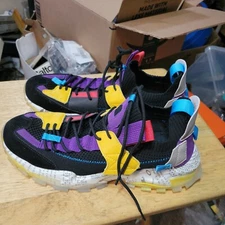 Scurtain Unisex Men's Womens Breathable Walking Shoes Size 46Eu US Size 13