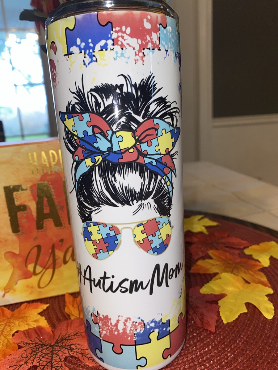 Autism Mom Coffee TUMBLER