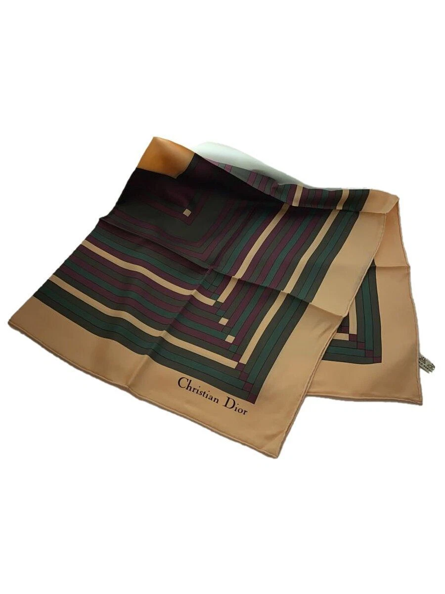 Foulard Christian Dior coton multicolore pour femme Occasion