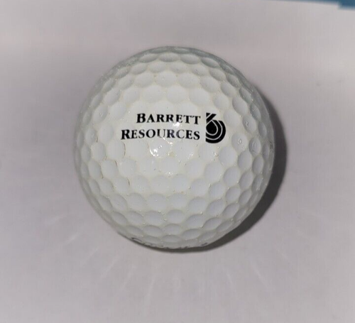 Titleist 4 Barrett Resources Tour Balata White Golf Ball PLAYED