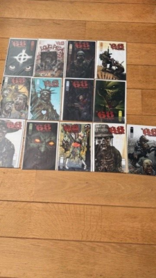 68 Image comics Zombie Jungle Jim complete set of all variant