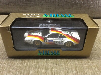 FERRARI 308 GTB 'PATTERSON' 65TH TARGA FLORIO RALLY ENTRANT 1:43 VITESSE *BOXED*