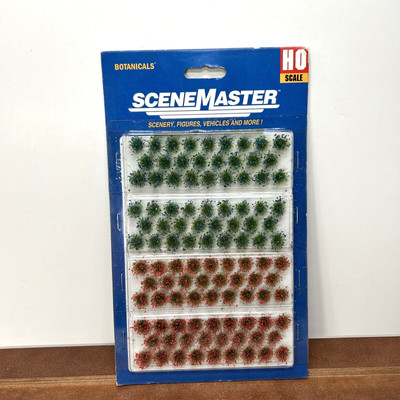 Scene Master HO Scale Botanicals Plants Flowers - Walthers 949-1106