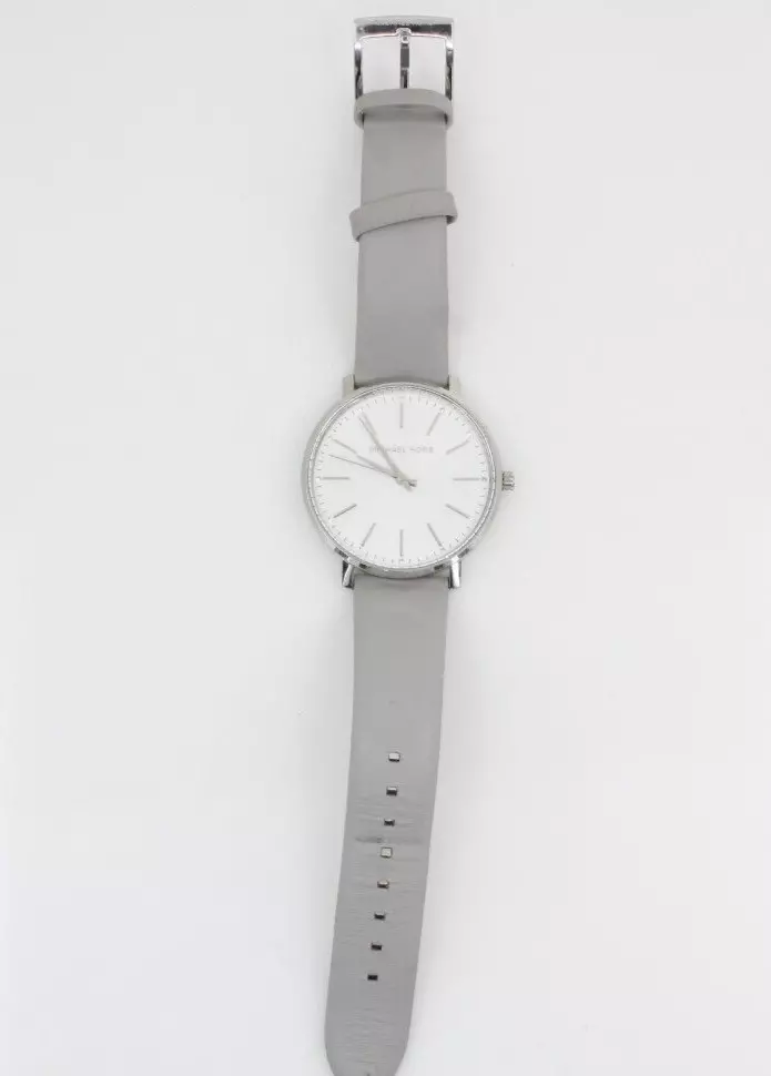 MICHAEL KORS Pyper Quartz Watch White 38mm Rhinestone Dial Markers Unisex MK2797