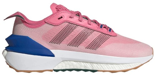 Adidas AVRYN‎ US 11.5 M 12.5 W White Black Pink Retro Lifestyle Boost Bounce NEW Adidas AVRYN US 11.5 M 12.5 W White Black Pink Retro  main image 2