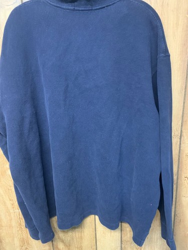 Polo Ralph Lauren Zip Up XXL Long Sleeve Blue Red Pre-Owned MT39+11 - Picture 3 of 3
