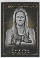 Paige VanZant Cards and Memorabilia Guide 7