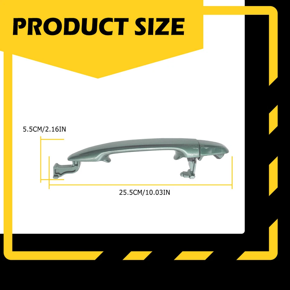 Manija de puerta corredera exterior izquierda o derecha para Toyota Sienna Fit 04-10 Foto 4 de 4