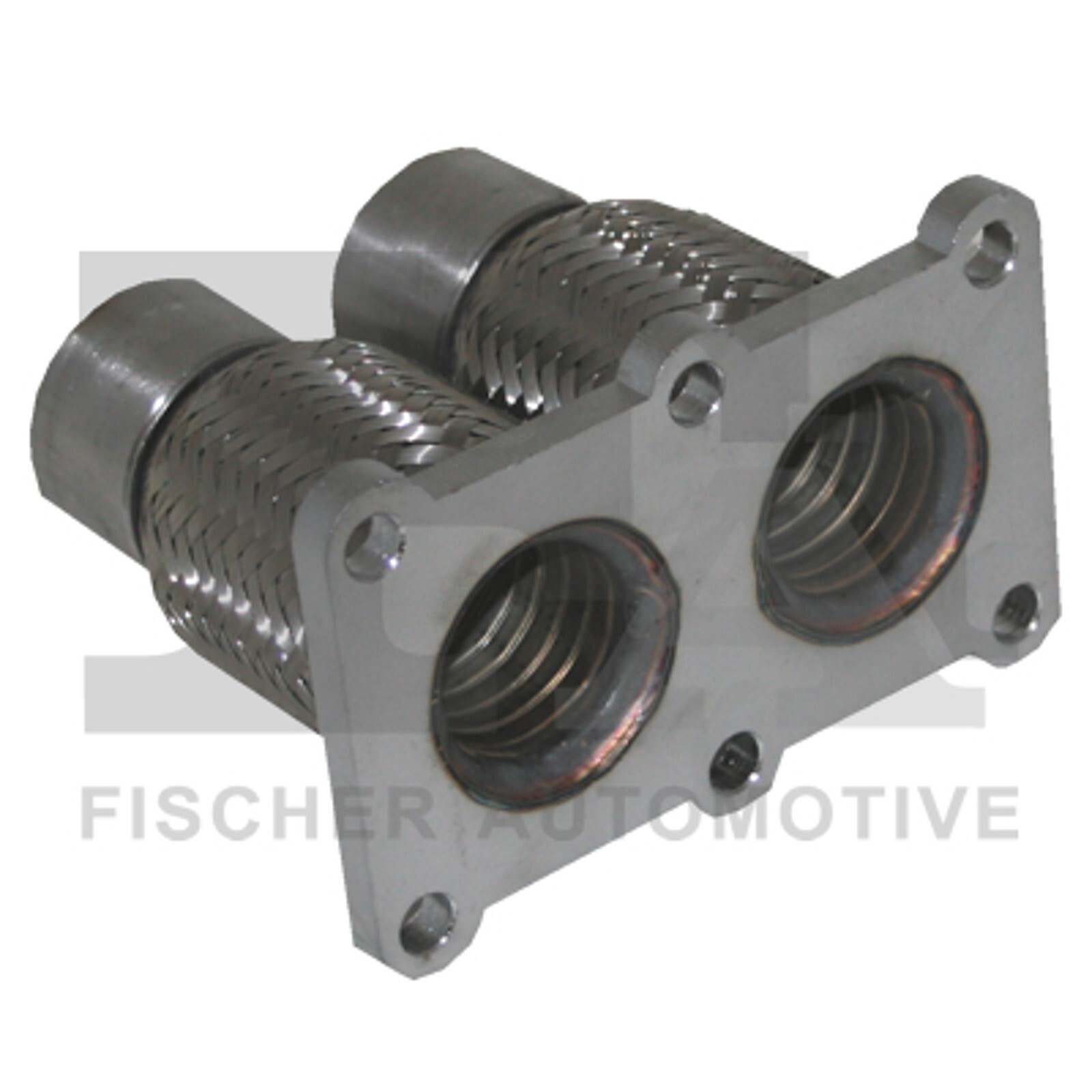Flexible interlock 45x125 de pot d'échappement anti-vibration tresse inox à souder