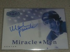 2004 UD LEGENDARY SIGNATURES AUTO 1980 OLYMPICS HOCKEY MIRACLE MEN MARK PAVELICH