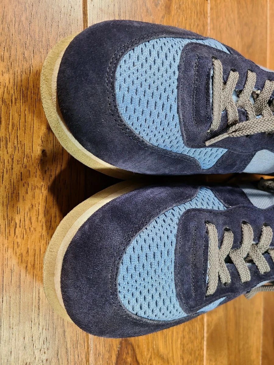 Golden Goose HAUS Woman's Blue Suede Sneakers Shoes Size US