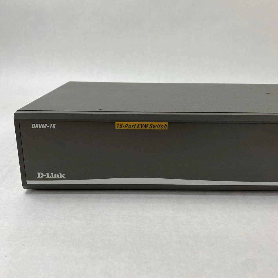 D-Link DKVM-16 PS/2 16-Port KVM Keyboard Video Mouse Switch - Image 3 of 4