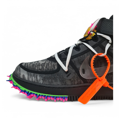 Nike Air Force 1 Mid SP Off-White Black Clear Trainers (DO6290 001) | eBay UK