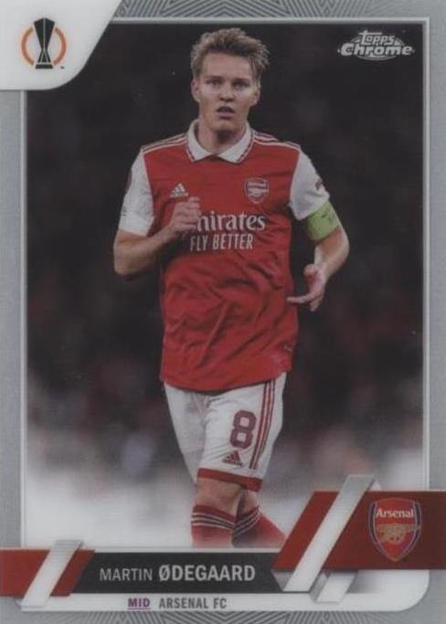【直筆サイン】マルティン・ウーデゴール Topps  Odegaard 2022-23 Topps Chrome UEFA Club Competitions Martin Odegaard