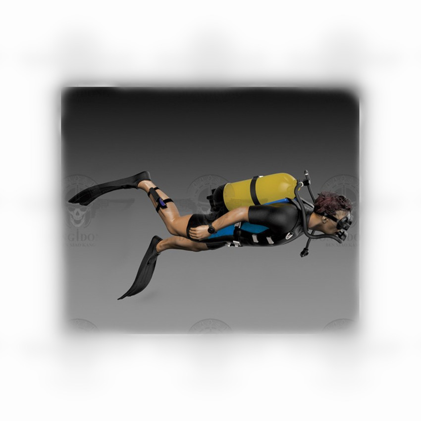 1:35 Miniatures Male Diver No150 Resin Kit