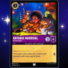 Antonio Madrigal Animal Expert - Disney Lorcana TCG Ursula's Return 35/204