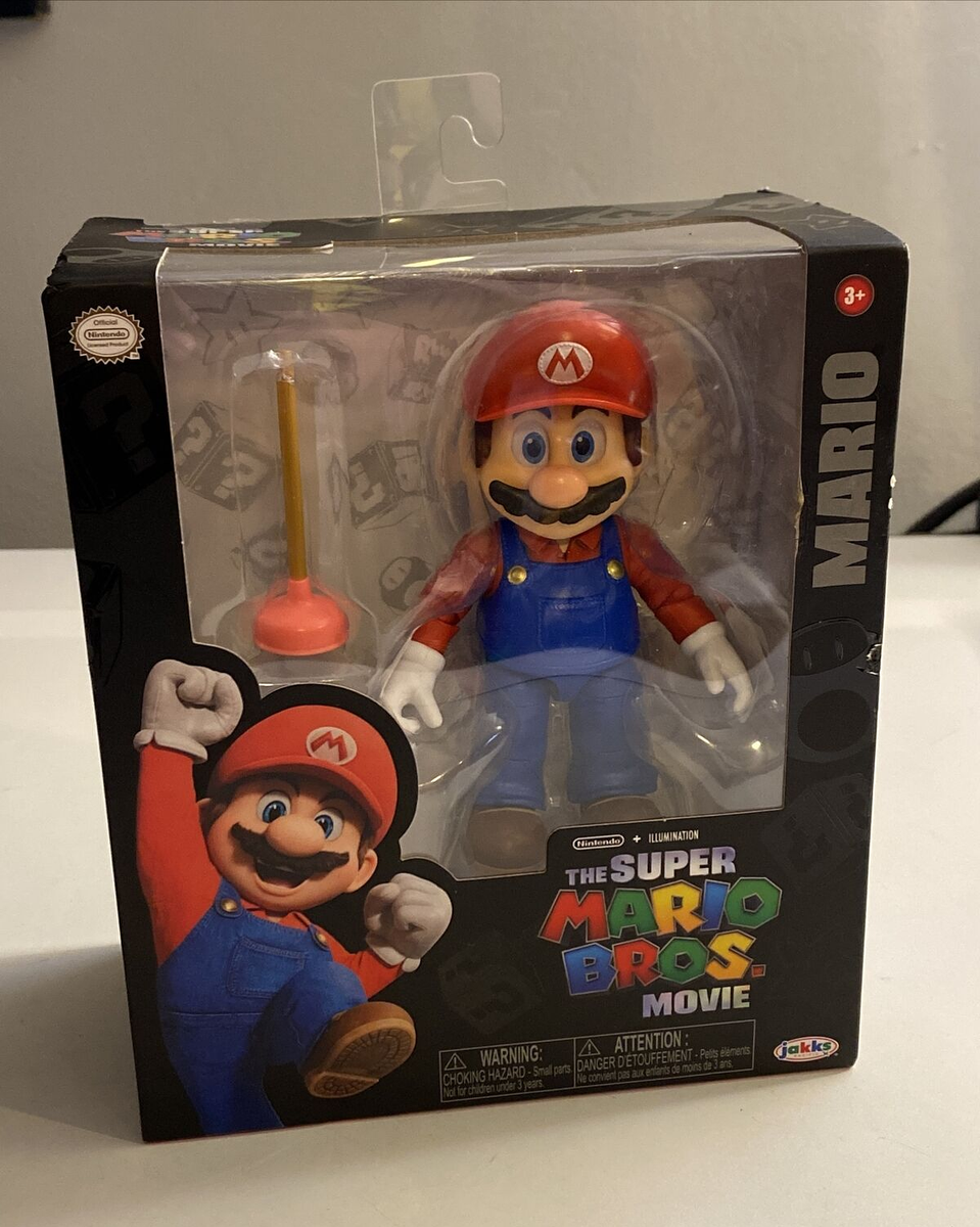 Super Mario Bros. Movie Mario 5 in Action Figure 417164 Jakks